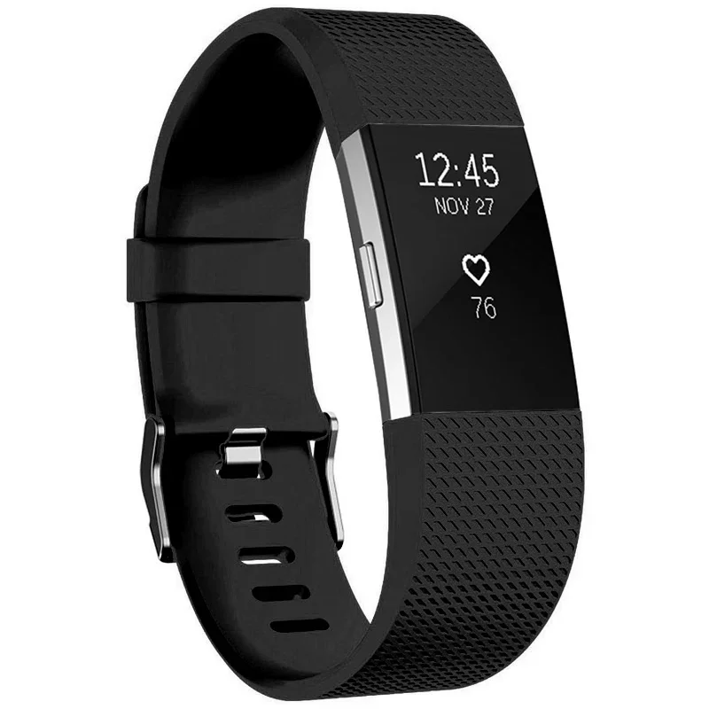 For Charge 2 Replacement Smart Watch Bands Strap Bracelet Wrist Band Twill Silicone Strap Wristwatch Bands Consumer Electronics