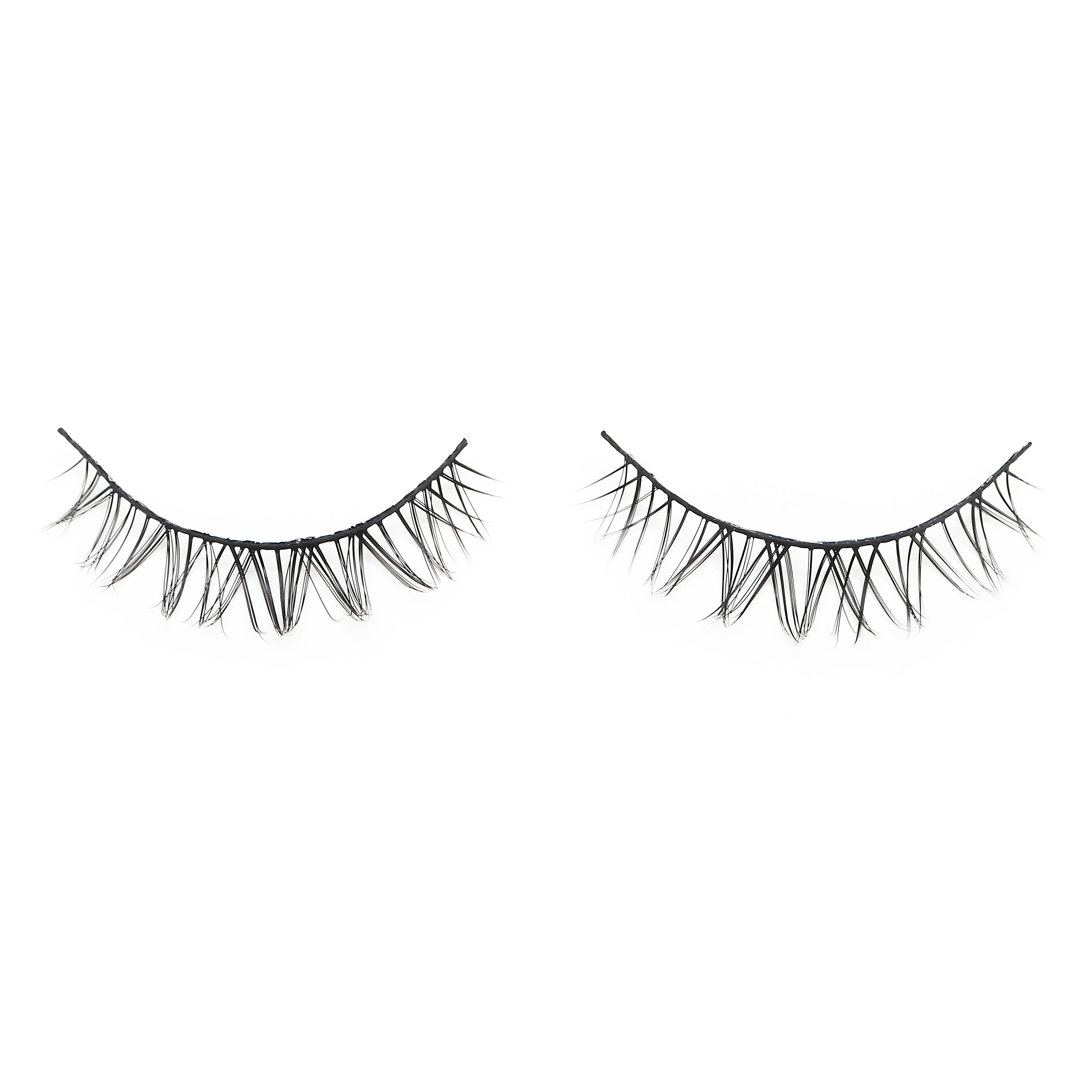 DINGSEN Gefälschte Wimpern, Anime-Wimpern, 5 Paar kleine Teufel-Wimpern, natürliches tägliches Make-up, Manga-Wimpern, transparente Band-Wimpern – Detail 26