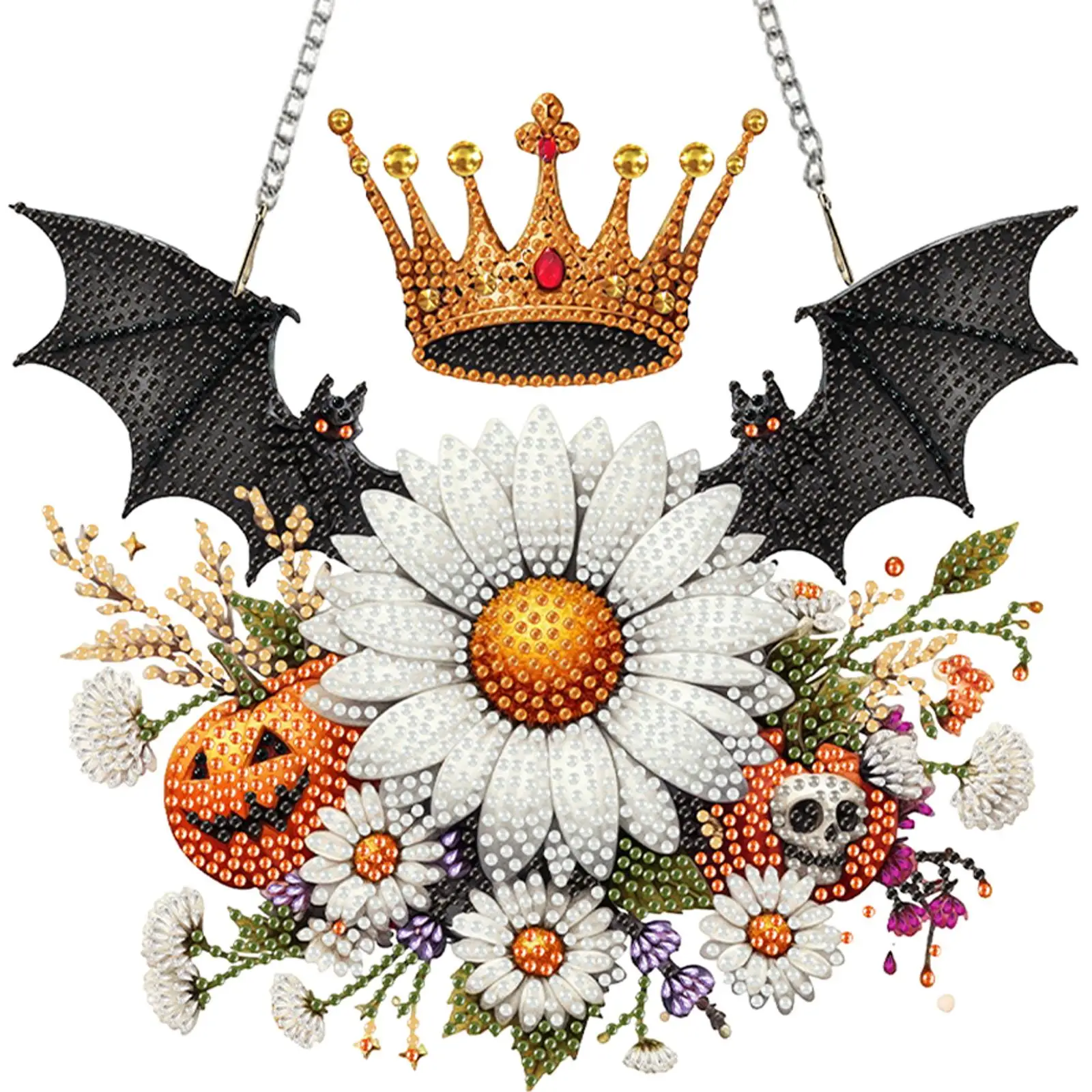 

2D/Flat Acrylic DIY Rhinestone Diamond Art Window Pendants Diamond Painting Set Diamond Art Pendant Home Wall Decoration Crafts