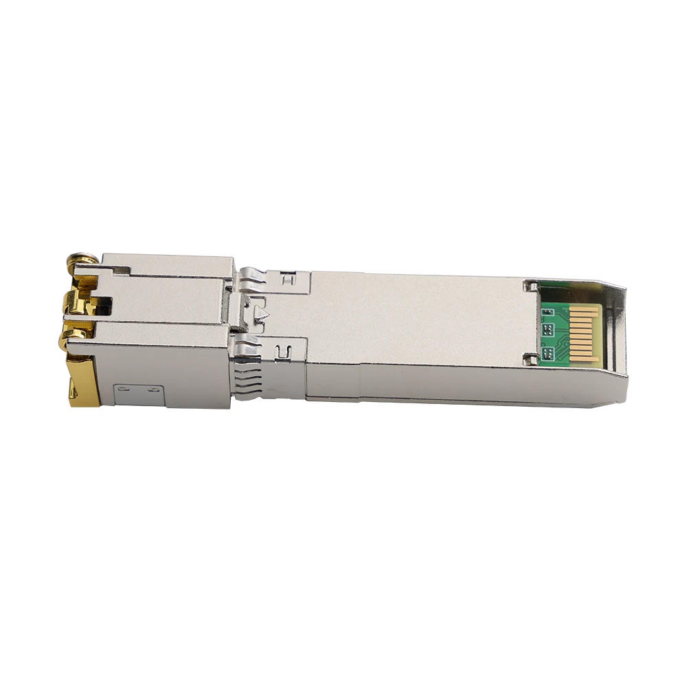 2.5G SFP إلى RJ45 وحدة نحاسية 1G/2.5GBase-T 100m RJ45 موصل متوافق مع Mikrotik، HORACO، KEEPLiNK 2.5Gb SFP الألياف التبديل