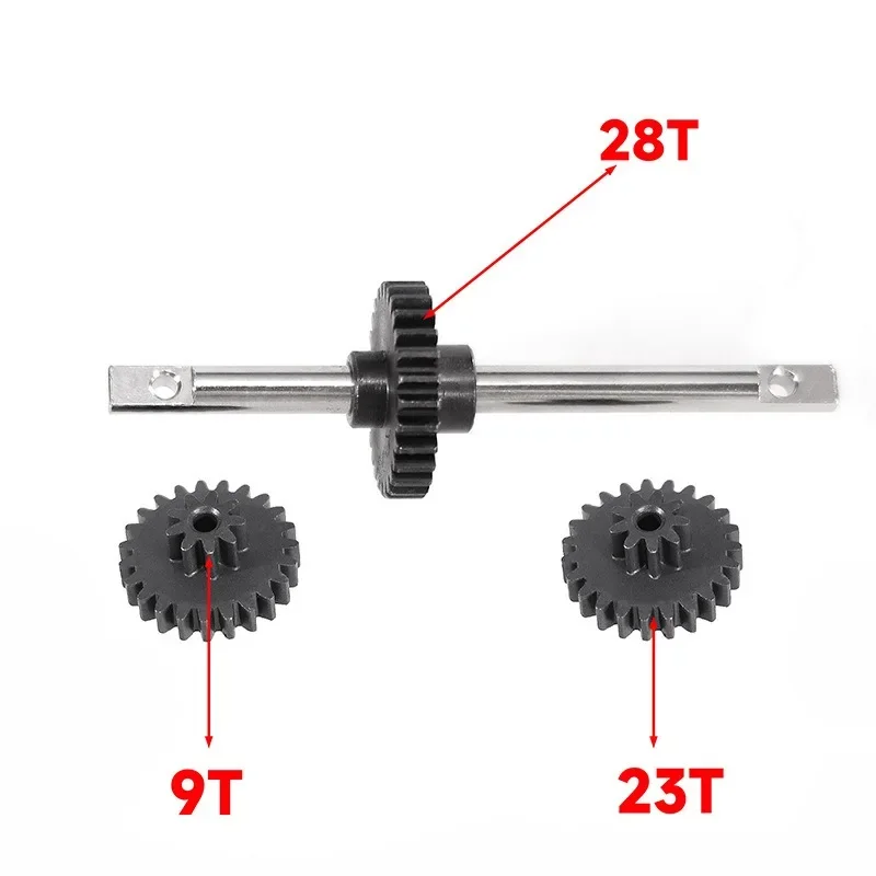 

Metal Gear Box Replace Part Gear Kit for 1/12 RC Car Crawler MN Model MN82 MN78 MN99S MN168 MN98 Upgrade Parts Accessories
