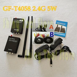 GF-T4058 elevator wireless monitoring transceiver 5W camera video transmitter peak simulation dedicated bridge