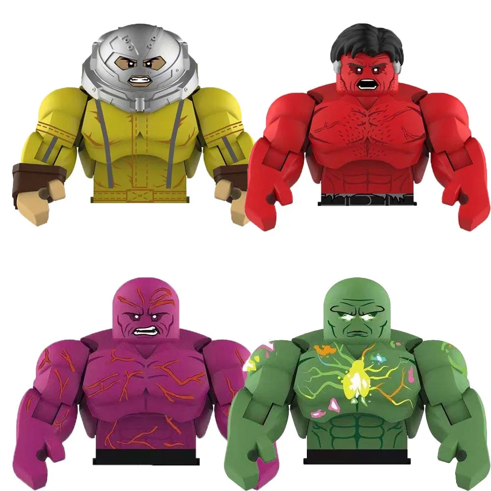 Bewegliche Mini-Bausteine Juggernaut Eidechse Nashorn Biest Koloss Sache Zusammenbaubare Actionfiguren Puzzle-Spielzeug Modellbausatz Geschenke – Detail 2
