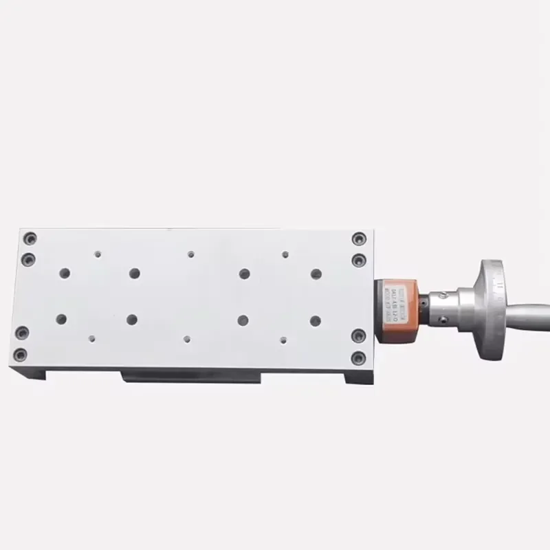 XY Axis Cross Linear Guide Screw Module with Handwheel Displacement Sensor Digital Display Slide for Machine Tool Precision