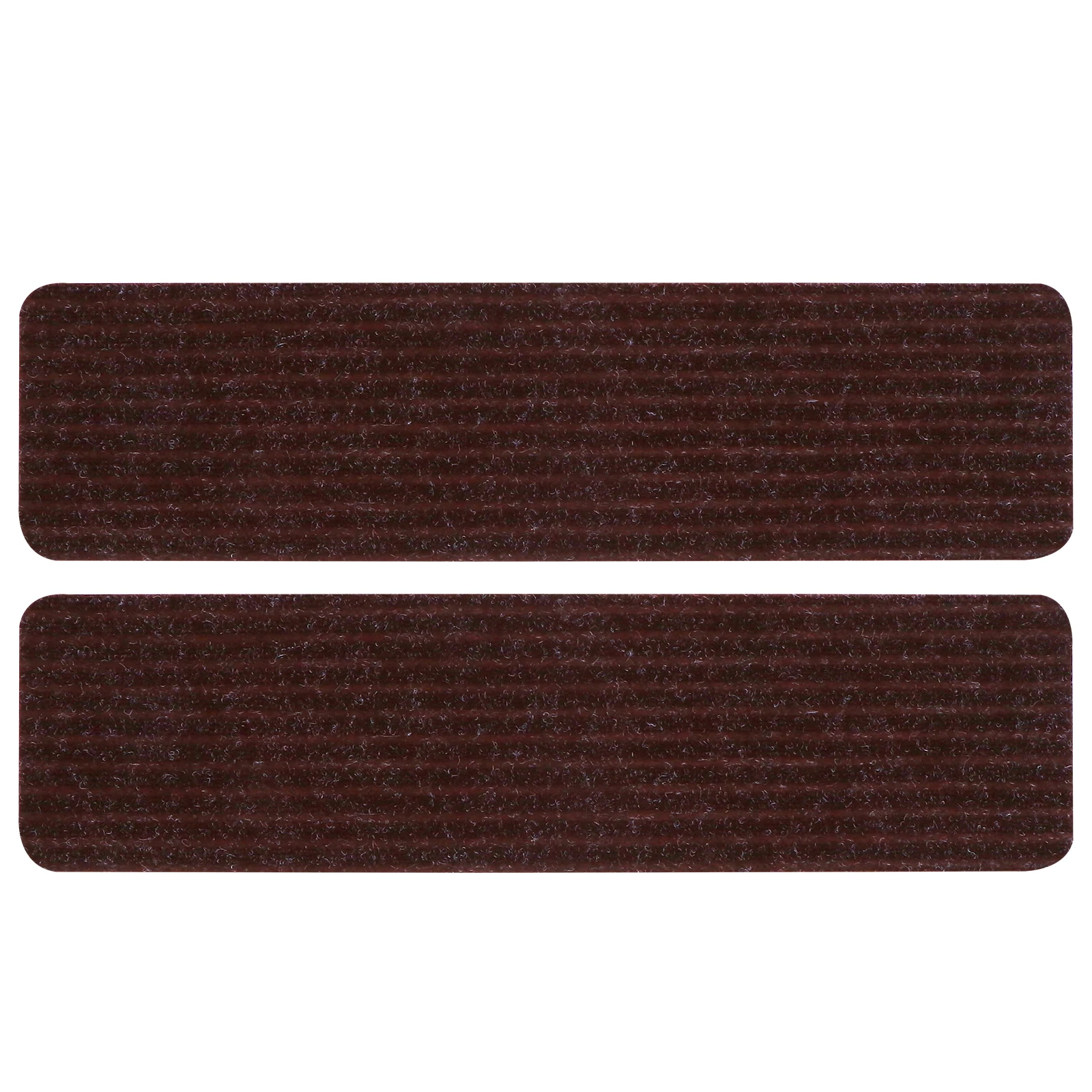 2 szt. Mata na schody antypoślizgowa samoprzylepna poliestrowa podkładka na stopnie do drewnianych schodów redukująca hałas chroniąca przed zarysowaniami zmywalna mata na schody