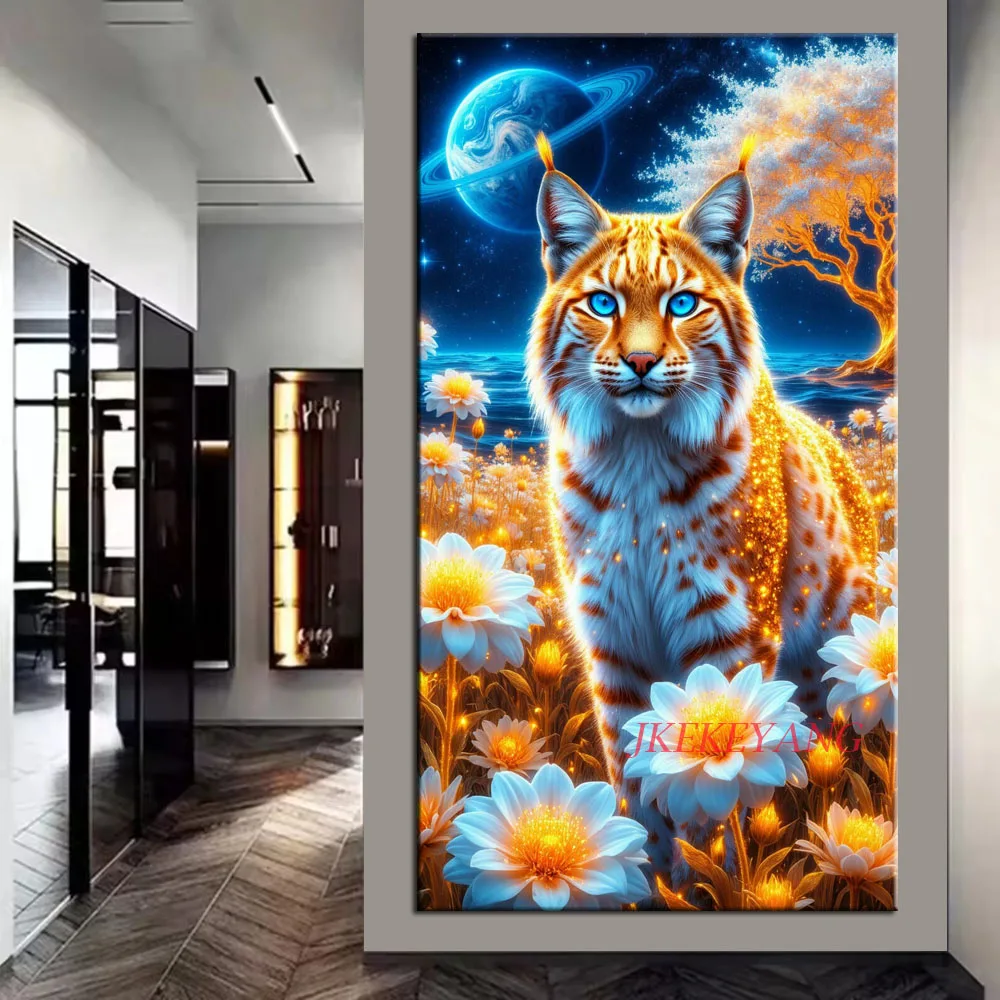 

Красивая картина с лисичкой и цветами: Алмазная вышивка DIY, полная выкладка, алмазная мозаика, новая коллекция, декор для дома