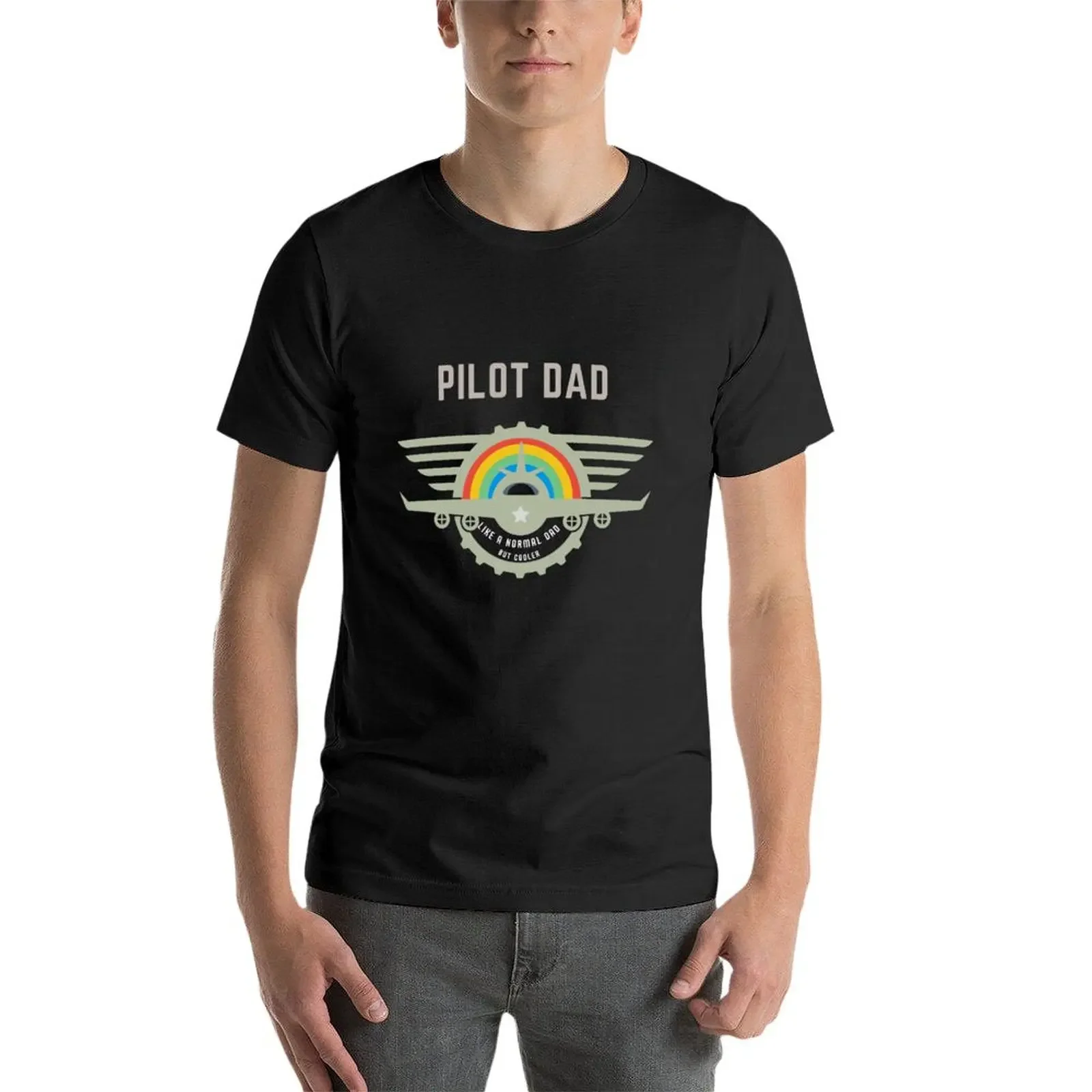 Pilot Papa Shirt T-Shirt Sweat Anime Figuren Zoll entwerfen Ihre eigenen Vintage T-Shirts Herren T-Shirt