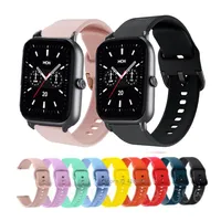 Silicone Strap SmartWatch Bracelet For Haylou Rs4 Plus Sport Strap Watchbands For Haylou LS02 Replacement Strap Accessories