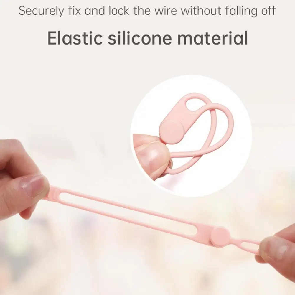 5 шт., зажим-органайзер для кабелей, 10,6 см