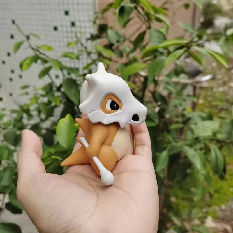 Pokemon Anime 8CM Express Delivery Cubone Action Figure Statue Figurine PVC Model Collection Dolls Decoration Toy Gift For Kids