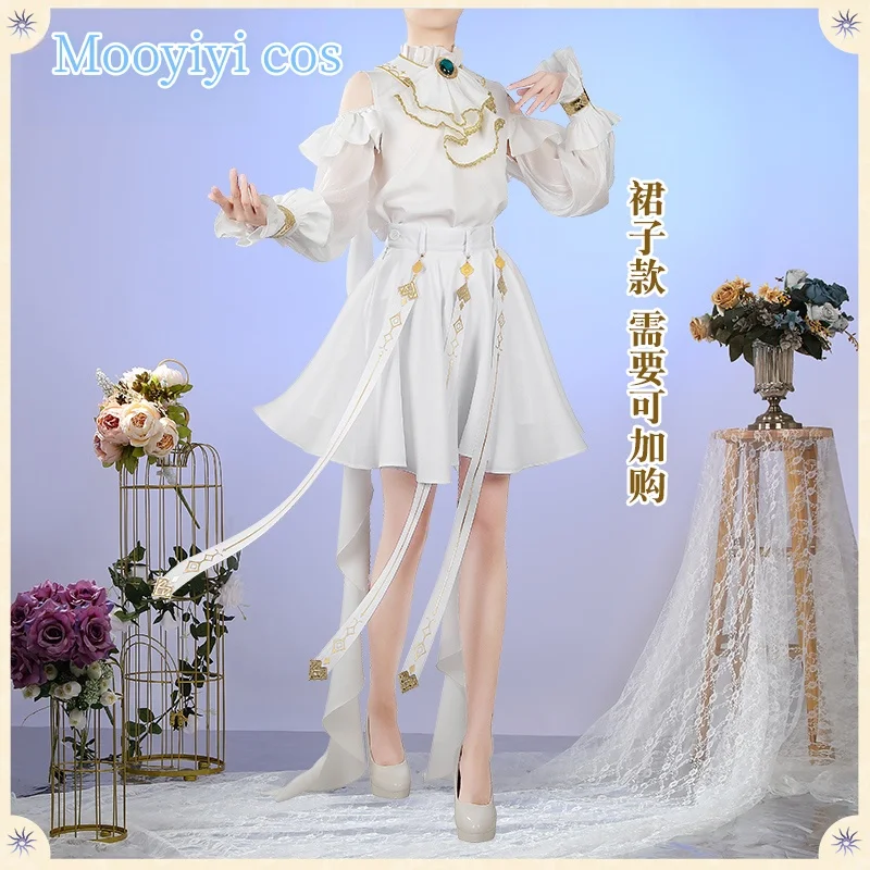 Juego Pretty Derby K S Miracle disfraz de Cosplay Halloween Navidad todo juego de rol fiesta cómic mujer Lolita tamaño S-4XL blanco