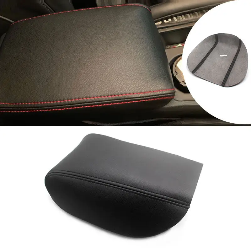 

Car Styling Center Console Armrest Box Cover Leather Protection Pad for Audi A4 2009 2010 2011 2012 2013 2014 2015 2016