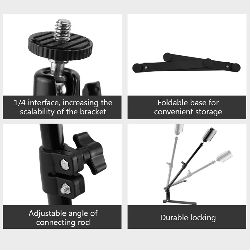 Fotografie Telefon Ringlicht Stativ Dimmbare LED Ring Licht Mit Telefon Halter Selfie Füllen Ring Licht Lampe Video Youtube Live Cook