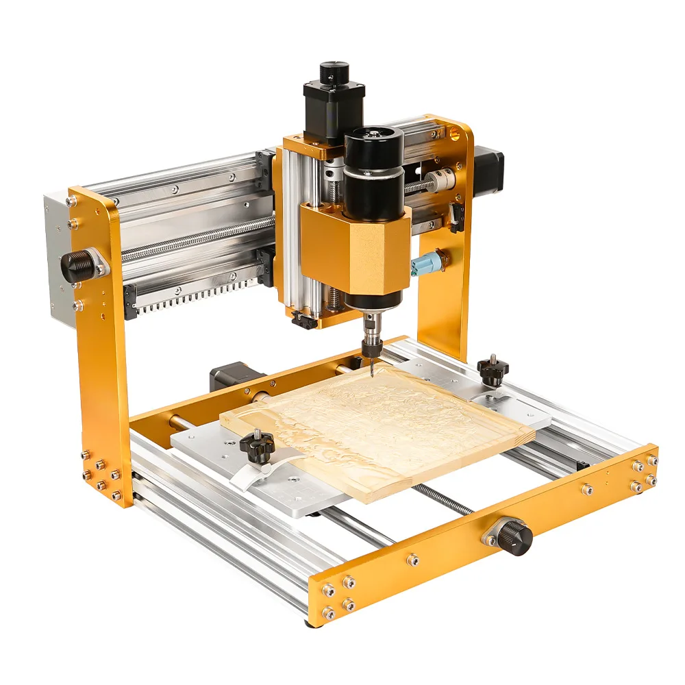 

Portable 500W All-Metal Frame CN Router Machine 300*180mm Work Area TWO-IN-ONE MILLING Machine