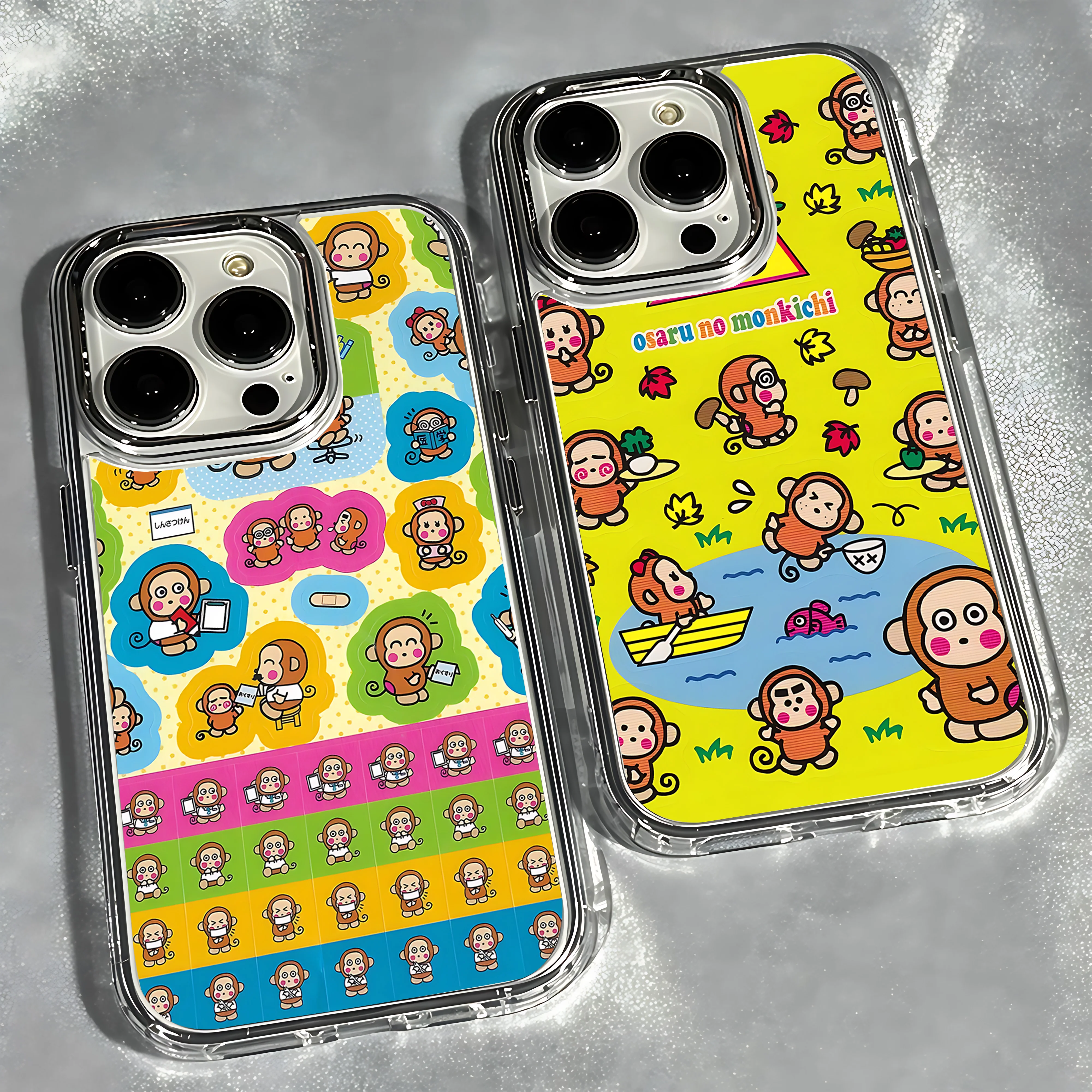 Banana Monkey Phone Case for Samsung Galaxy A57 A56 A36 A26 A06 A55 A35 A16 A54 A34 A25 A24 A15 A14 A05S A05 A73 A53 A33 4G 5G