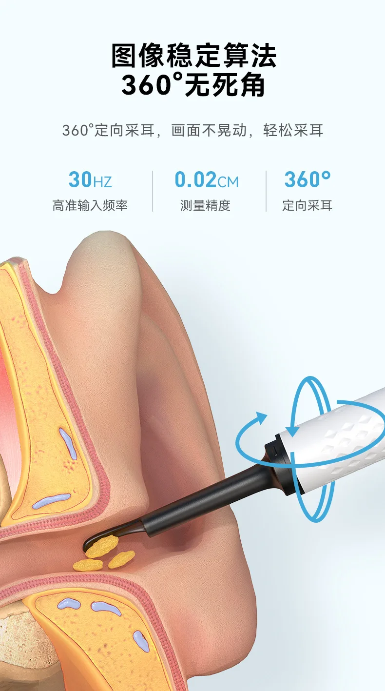 5.5 مللي متر 3in1 usb لنظام أندرويد OTG منظف الأذن CMOS Borescope Earpick المنظار التفتيش منظار الأذن مجهر رقمي