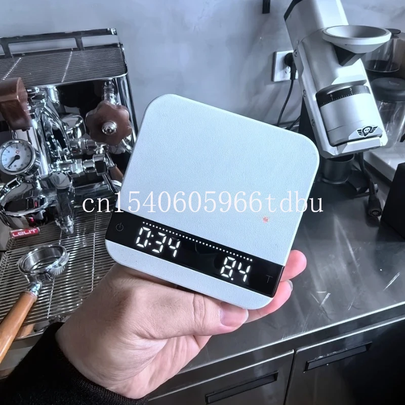 

Hand Punch Intelligent Automatic Timing Coffee Scale Mischief A Scale Lunar Espresso Electronic Scale