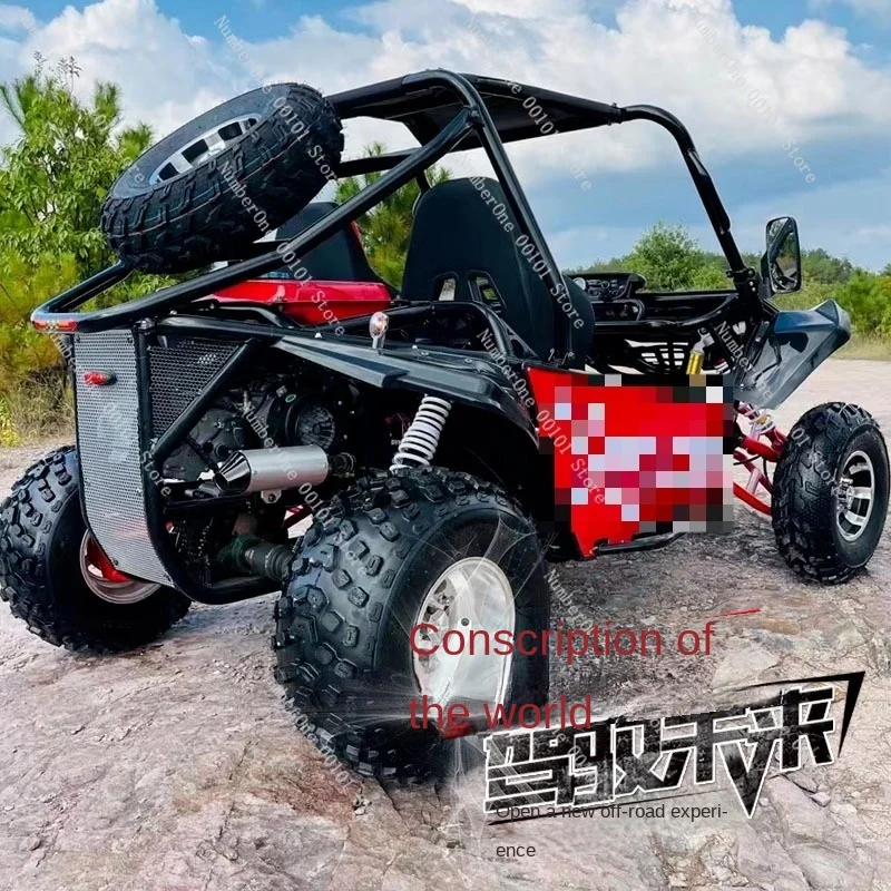 New Gasoline 200cc Independent Suspension Shaft Drive off-Road Kart