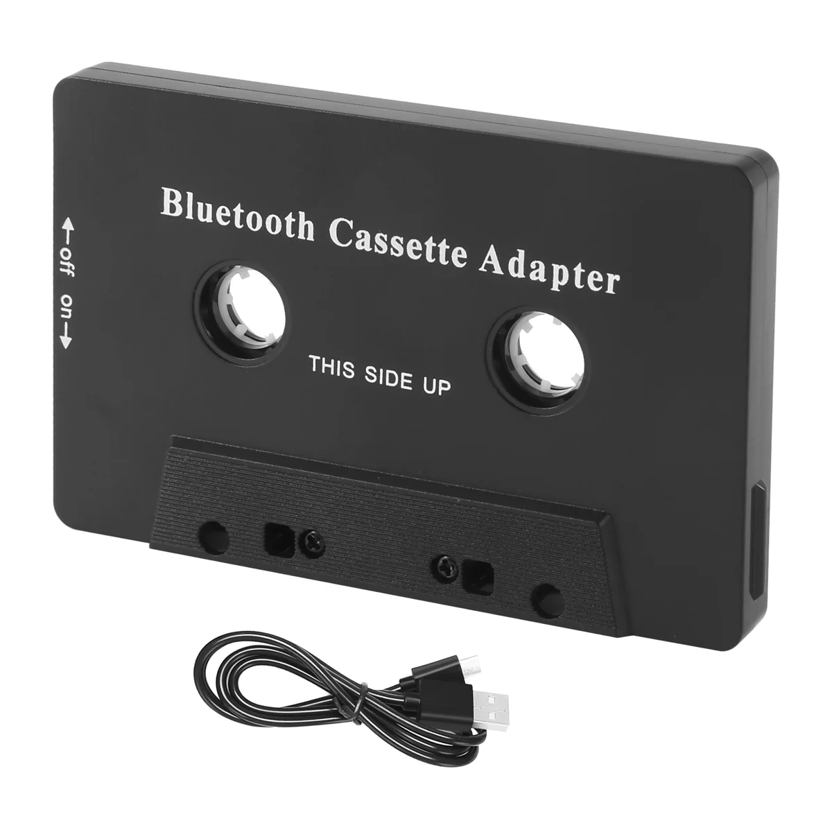 Universal Cassette Bluetooth 5.0 Audio Car Tape Aux Stereo Adapter with Mic for Phone MP3 AUX Cable CD Player ZZM