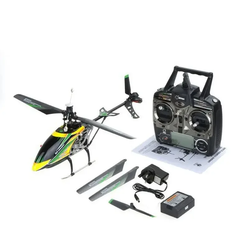 Powerful V912 Single Propeller Remote Control Helicopter 2.4g with Brush Motor Aileron Free Four Way Uav Model Toy