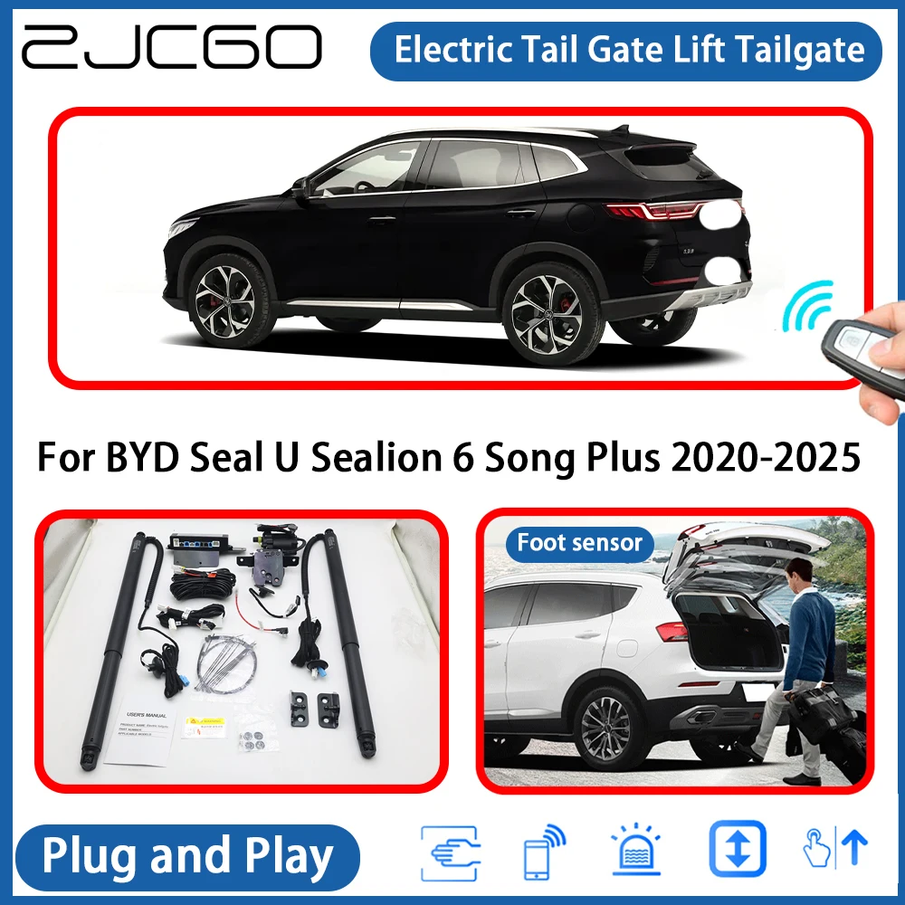 

for BYD Seal U Sealion 6 Song Plus 2020-2025 Automatic Powered Tailgate Power Liftgate Electric Tail Gate Lift Assisting System