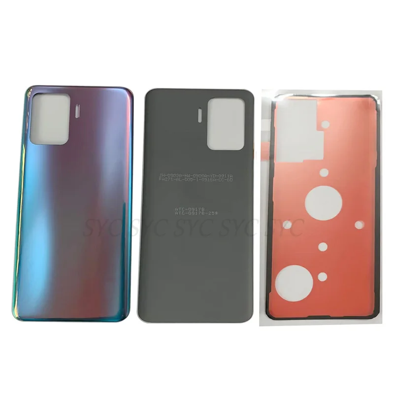 Battery Cover Rear Door Case Housing For OPPO Reno 5 Lite Back Cover with Logo Repair Parts