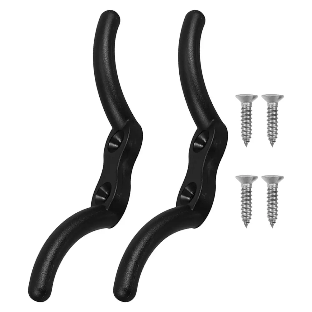 2pcs Nylon Cleat Hook Flag Pole Mounting Bracket Rope Tie Flagpole Fixing Durable Heavy Duty Accessories Truck