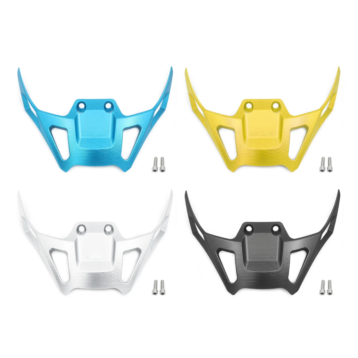 Rear Shelves Handrail Aluminum Ducktail Rear Spoiler Winglet Tail For Vespa Sprint Primavera 150 180 GTS300 310 Motorcycle Part