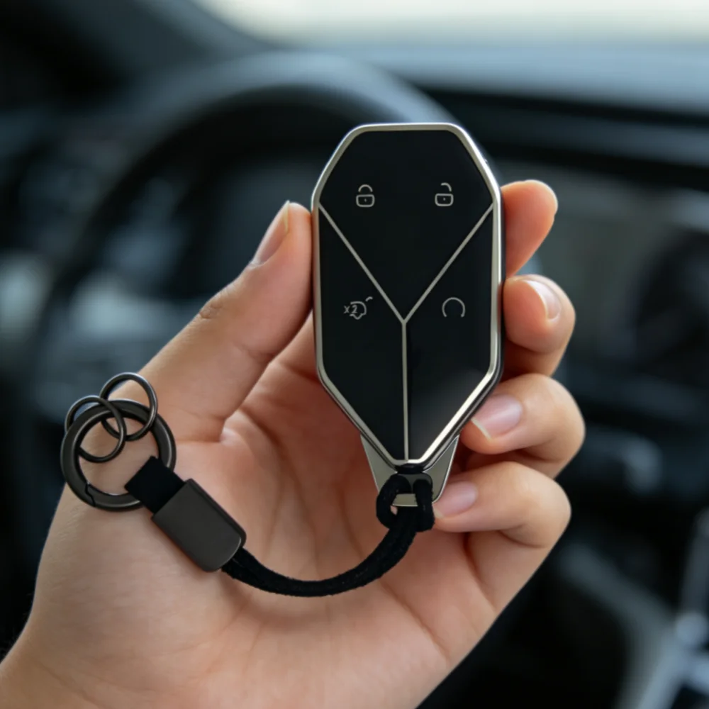 Key Fob Case with Keychain for BYD Formula Leopard 3 5 8 7 2025
