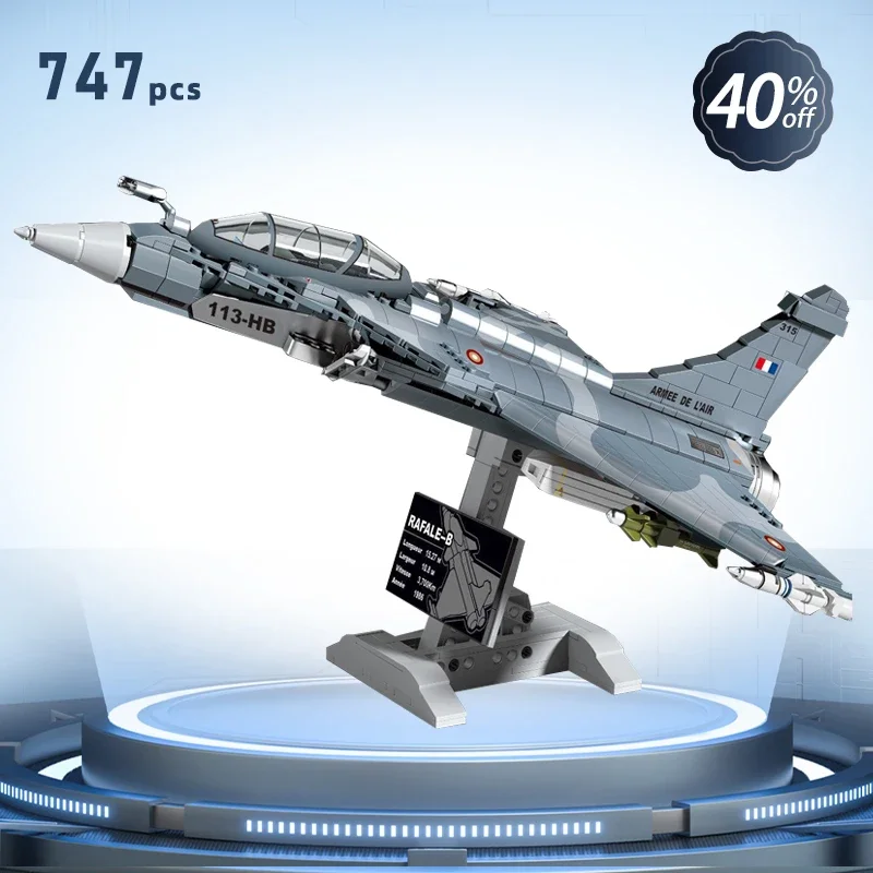 

rafale fighter military moc vehicles Aviao planes airplane French Air and Space Force building blocks avion rafale fighter