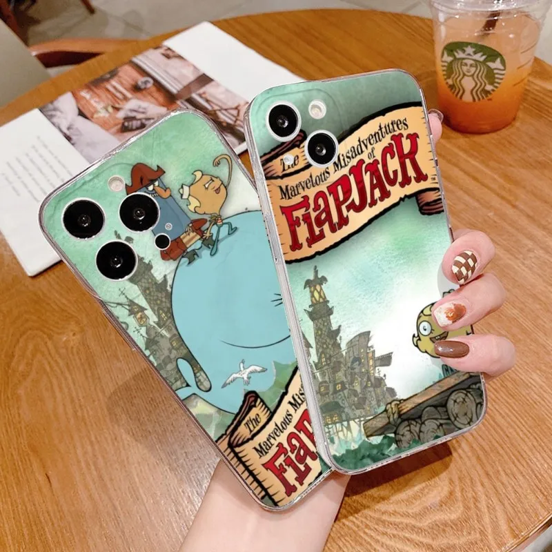 Marvelous Misadventures Flapjack Phone Case FOR IPhone 15 14 12 11 Pro 15 Plus 13 Pro MAX XR Xs MINI Transparent Covers