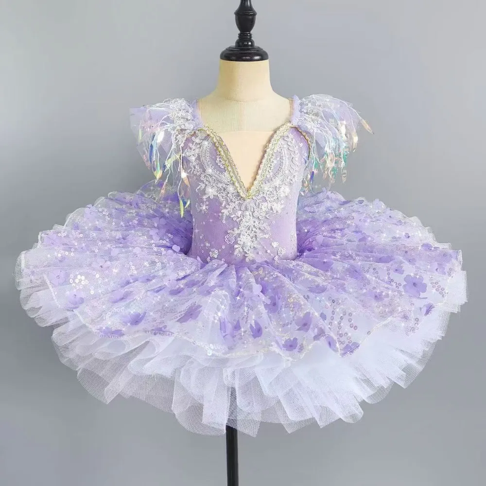 Wear Stage Costumes Kids Clothes Children Clothing Summer Princess Performance Fairy Ballet Tutu Leotards for Girls Dress Dance