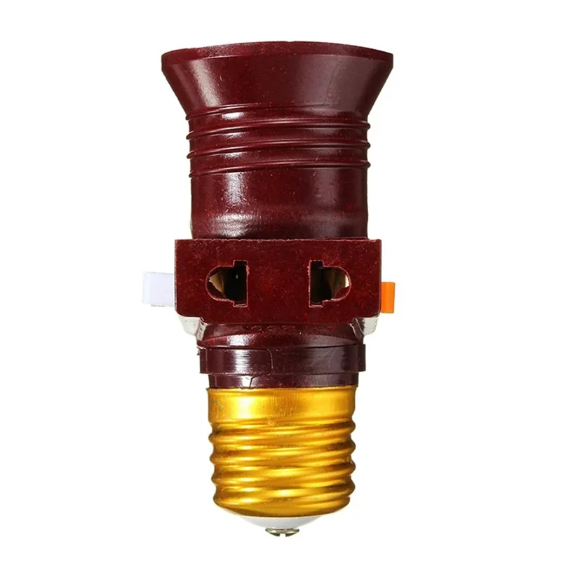 

SEWS-E27 Screw Bulb Holder Converts To Switch Lamp Holder LED Bulb Adapter With Switch Bulb Socket Adapter