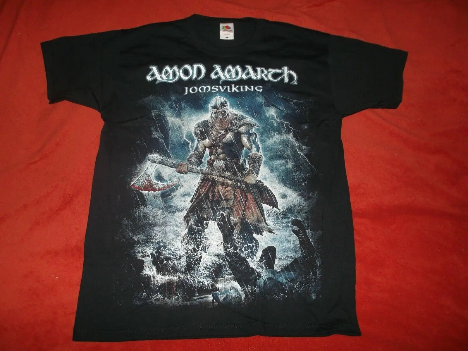 AMON AMARTH SHIRT OVERSIZE JOMSVIKING RARE