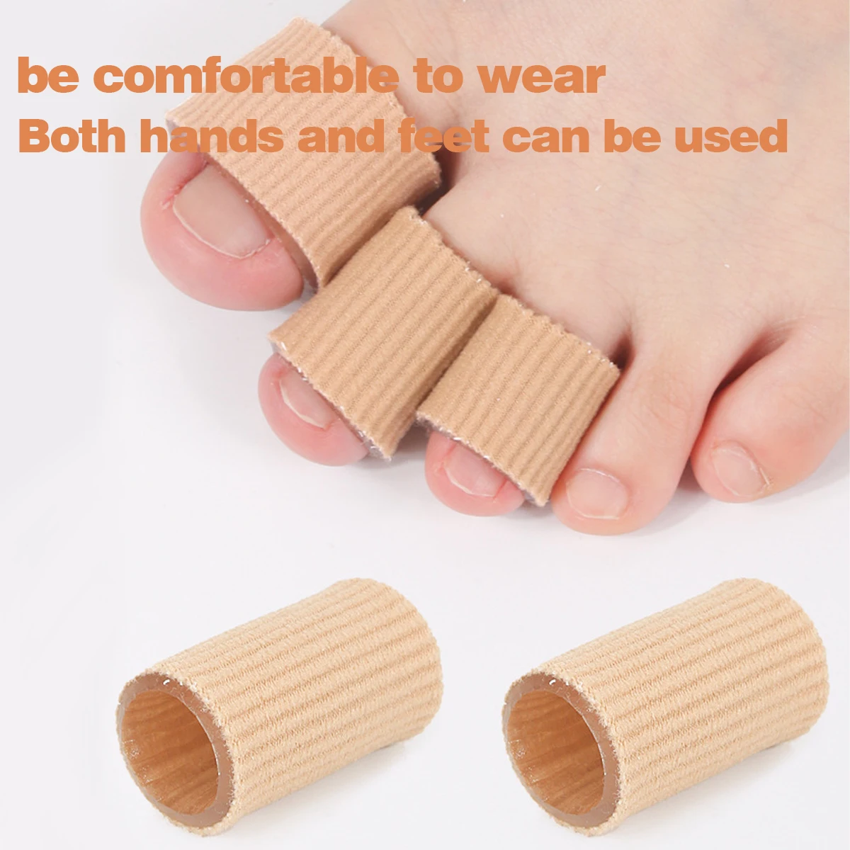 1 stuks teenbescherming, vingerbescherming, teenkussenhoezen, verlicht en beschermt likdoorns, blaren, hamerteen en eelt