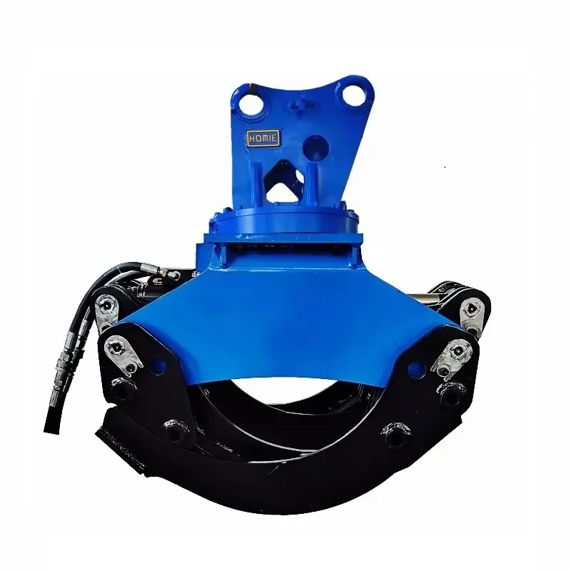 for Multi-functional Hydraulic Rotating Clamp Timber Grab Log Grapple for Mini Excavator