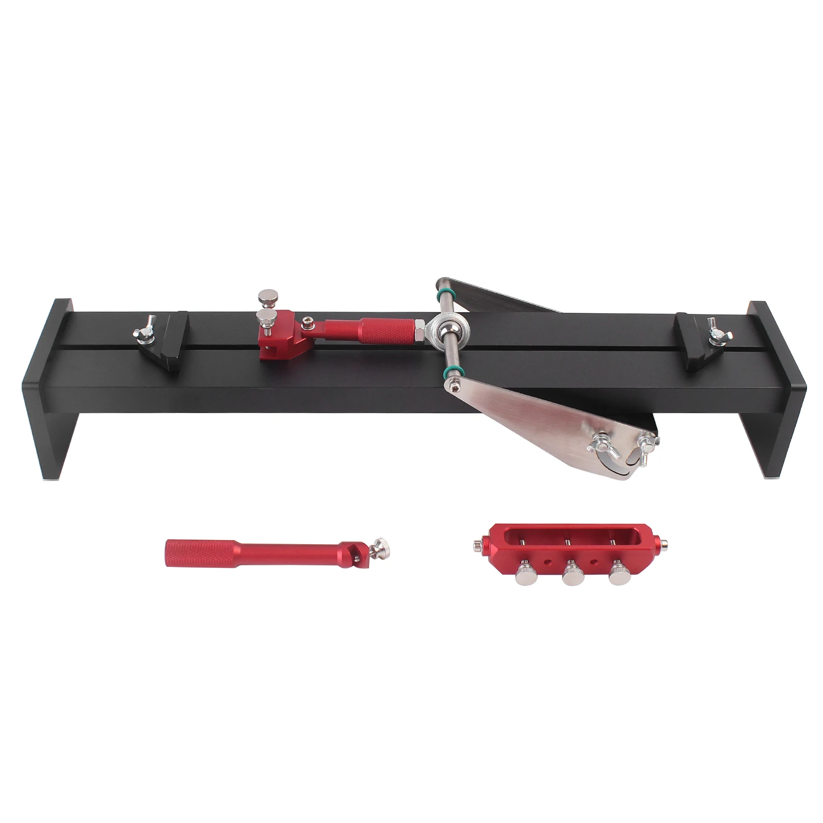 1Set Telaio per affilare i coltelli per forbici Pialla Scalpello Affilacoltelli professionale ad angolo fisso Strumenti per affilare smerigliatrice per pietra per affilare