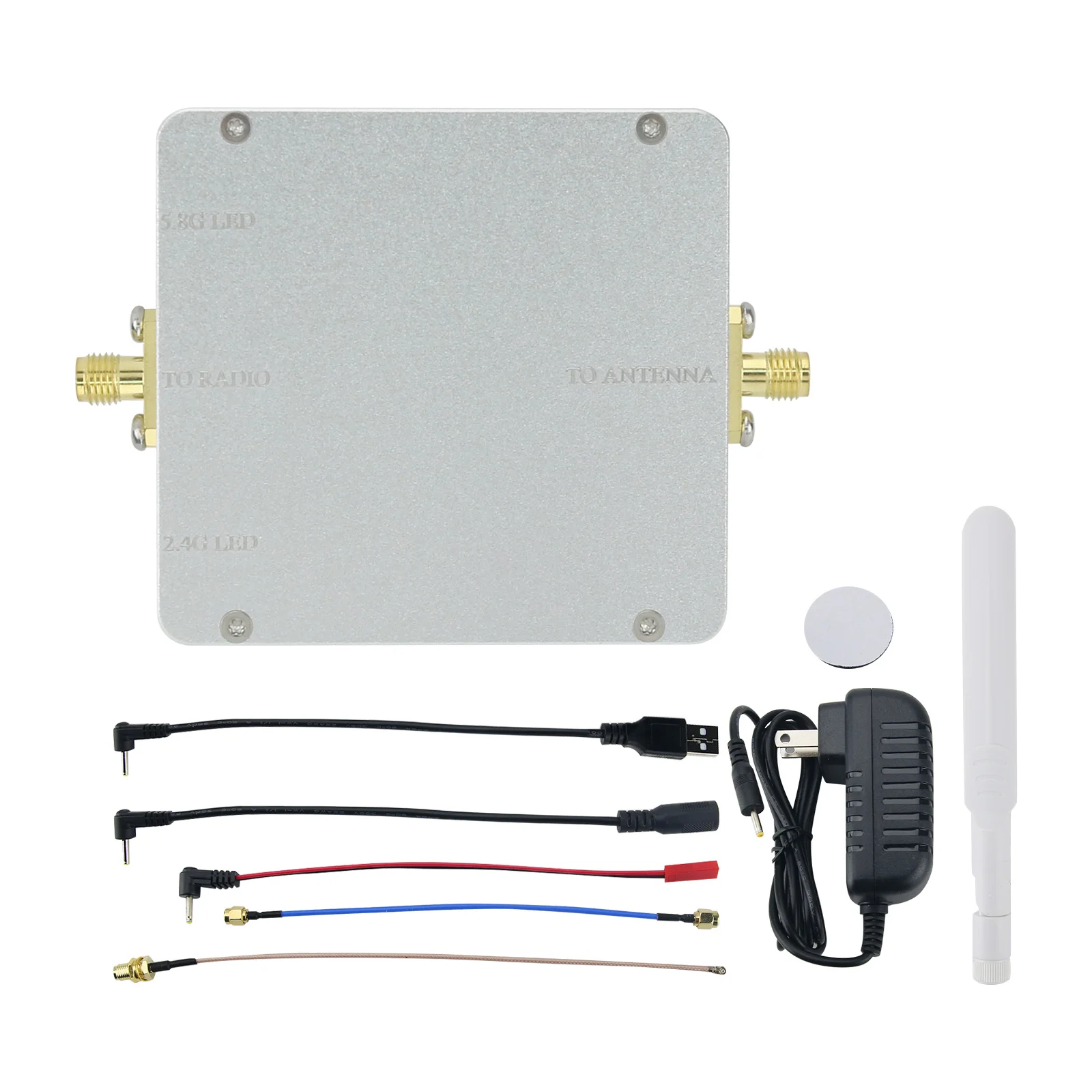 

2026 EP-AB015 2.4G/5.8G 39dBm Dual Frequency Wireless Signal Amplifier 4000mW WiFi Amplifier for Router