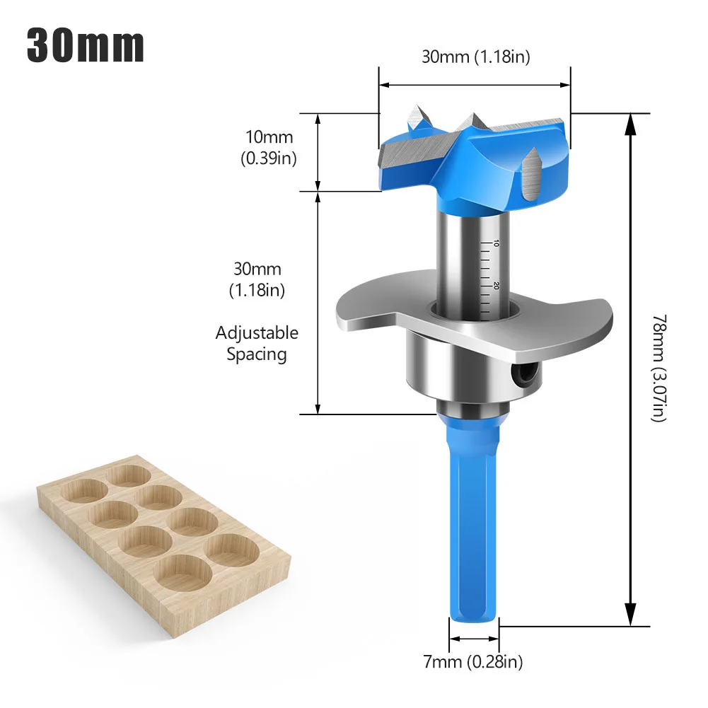 Adjustable Depth Control Drill Bit Adjustable Depth Drill As Pictures Show Carbide Hinge Bit Efficient Dust Control