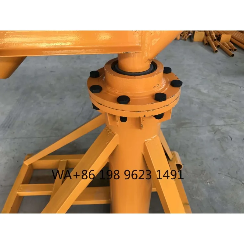 360 Degree Rotating Small Decoration Crane Construction Lifting Hoist for Building Material Handling
