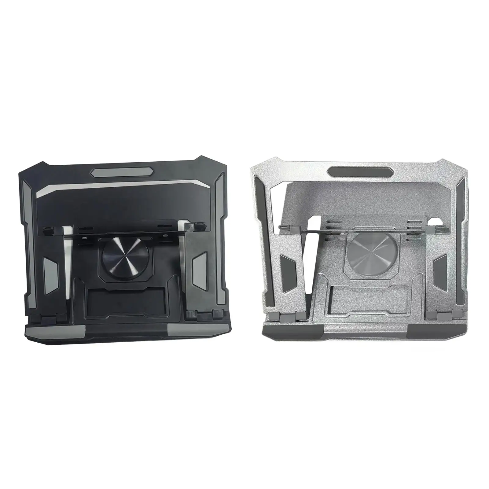 Foldable Laptop Stand Ergonomic 4 Level Height Adjustable Versatile Holder Rack for up to 17.3 inch Office Desktop Home Bedroom