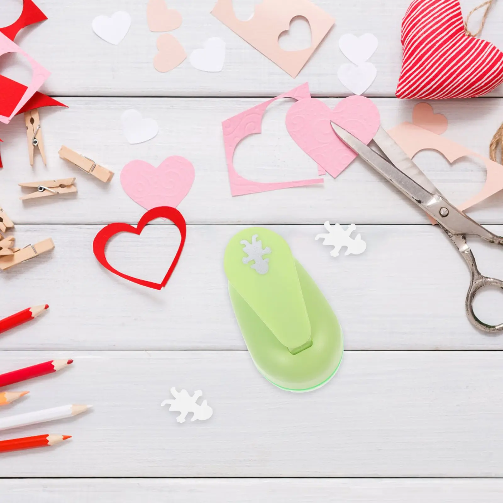 Embossing Machine DIY Handgemaakte Ambachten Punch Scrapbooking Label Art Hole Plastic Kindpers