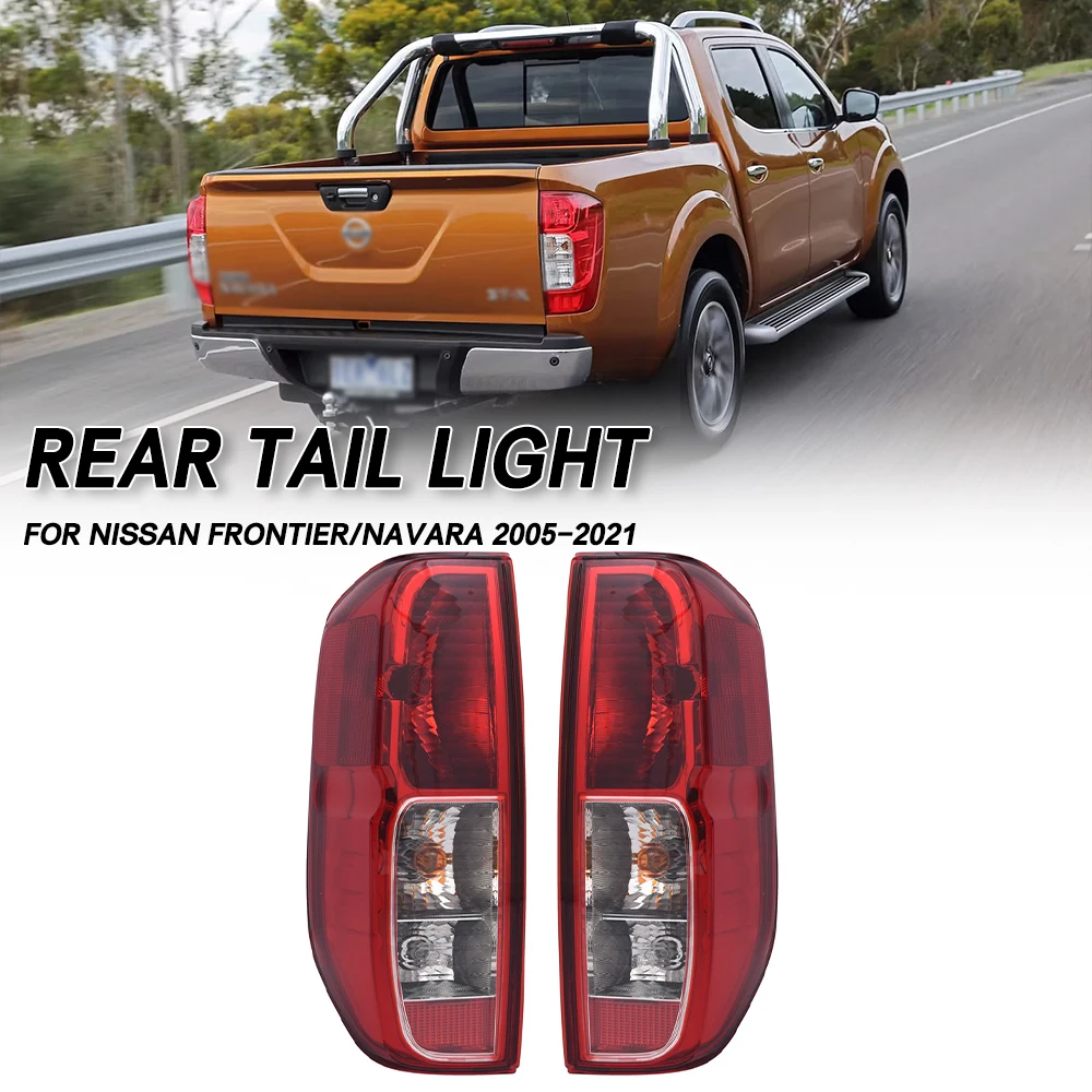 

Left/Right Side Car Tail light Rear Bumper Light Stop Brake Lamp Turn Signal Warning For Nissan FRONTIER Navara 2005-2021