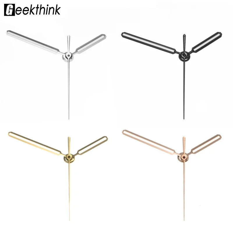 NH35 الفضة الذهب الأسود تعديل مؤشر ساعة مضيئة ساعة اليد ل NH35 NH36 حركة البلوط الهاتفي الأيدي استبدال الملحقات