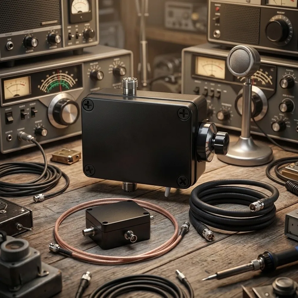 20W Shortwave Loop For Antenna for MRA-6313 Transceiver Compatible with HF Bands 7/10/14/21/29 and FM AIR VHF UHF Reception
