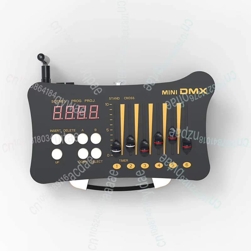 DMX512 Console With Wireless Control Panel Shaking Beam Light Controller 54 Channel DMX Dimmer Lighting Console