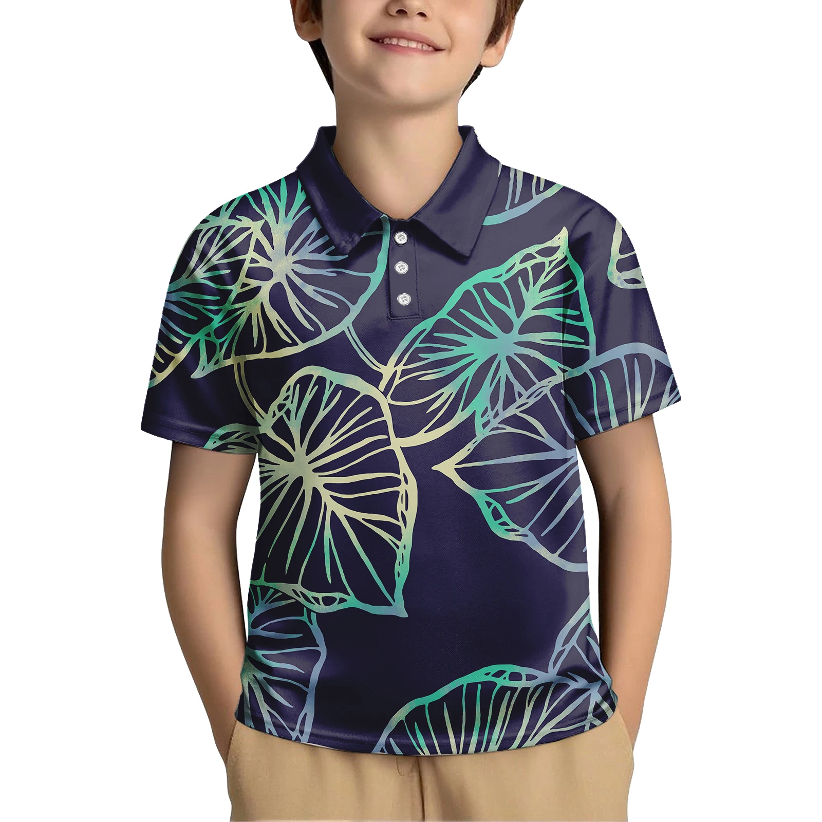 Baby Clothing Hawaii - Özel Tasarım Hawaii Tropikal Baskılı Çocuk