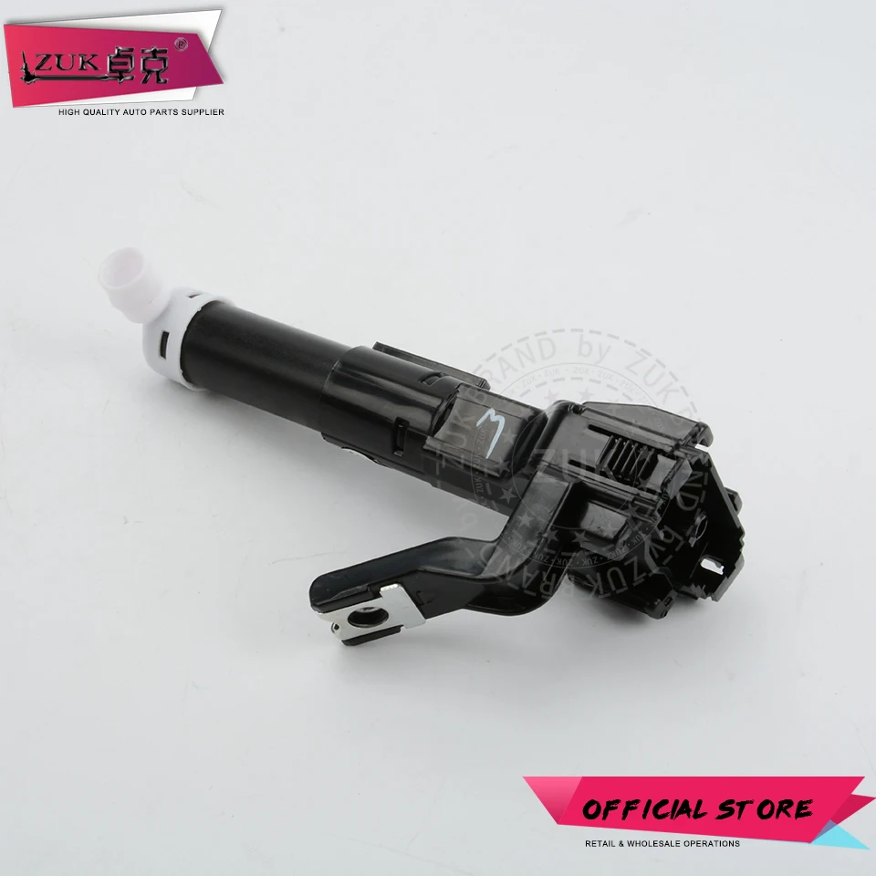 Front Headlight Washer Nozzle Cover For TOYOTA LAND CRUISER 200 2012-2015 LC200 Head Light Car Lamp Headlamp Water Spray Jet Cap