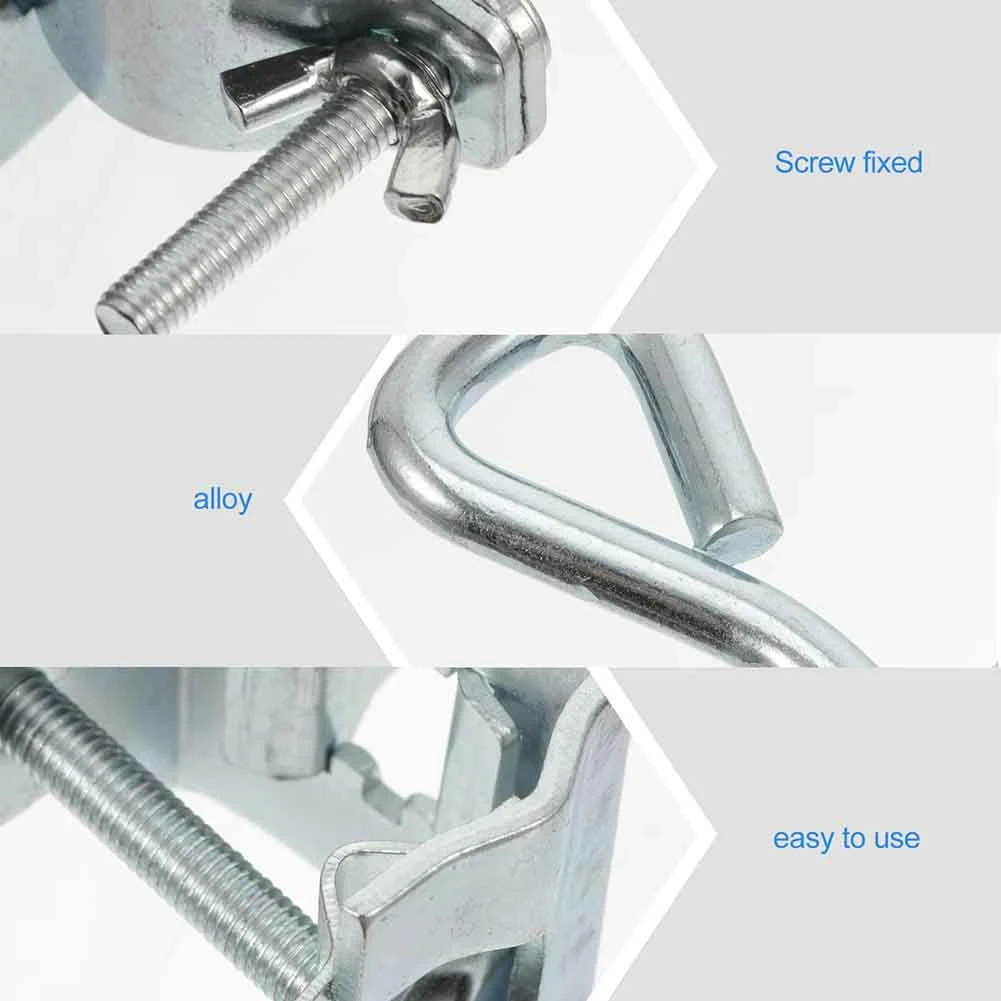 PTST Upgrade Umbrella Clamp Stand Holder Heavy Duty Bench Patio Umbrella Fixed Clip Beach Fishing Umbrella Mount Chair Clamp
