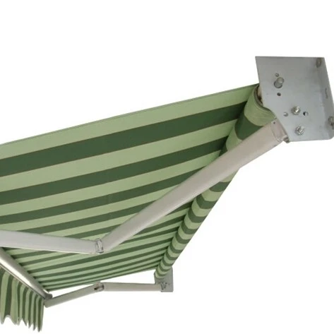 

Heavy Duty Aluminum Retractable Awning Outdoor House Shade Back Porch and Garage Awning with LED Lighting E5 Type